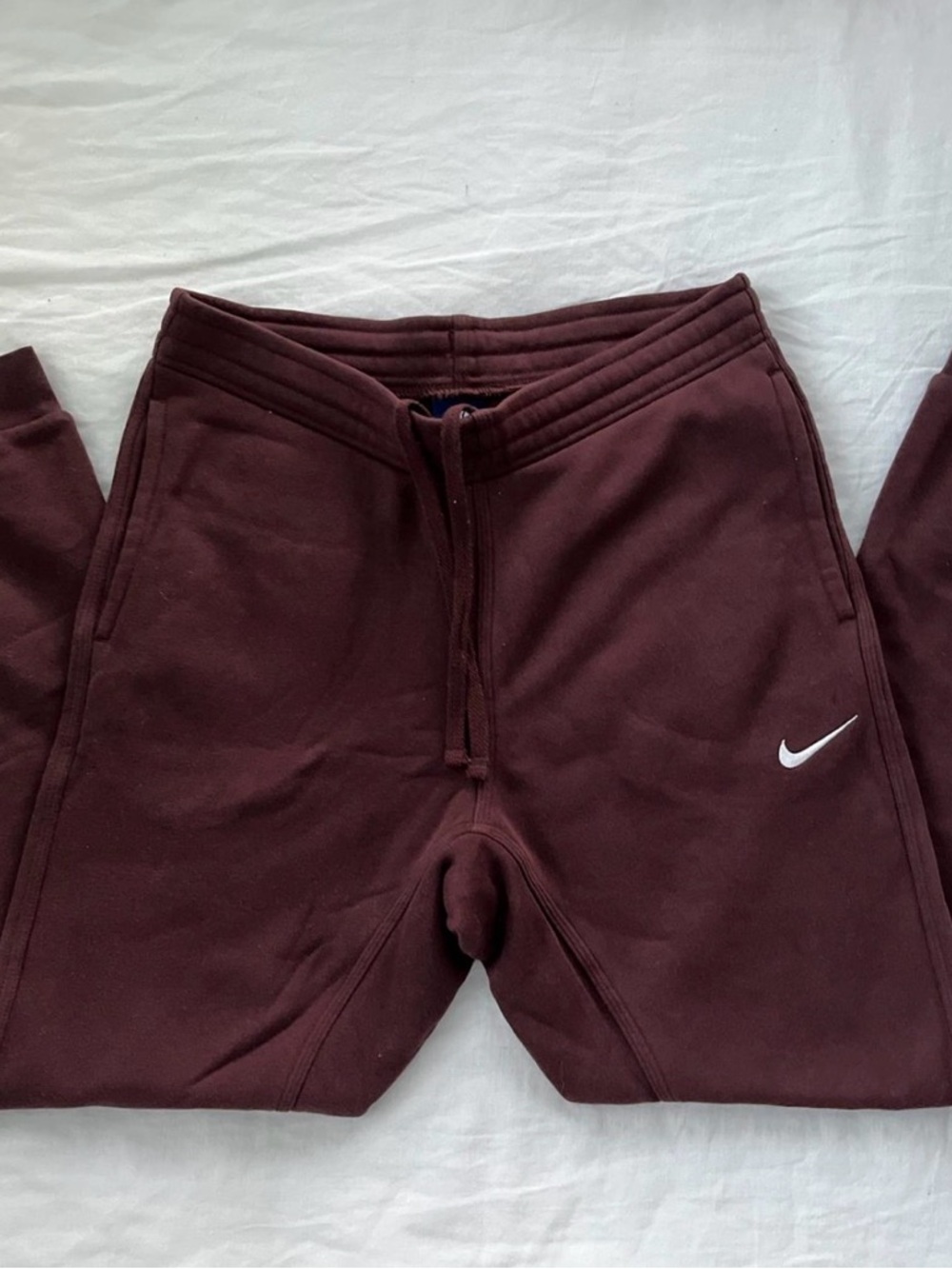 Men’s Brown Swoosh Jogger Bottoms